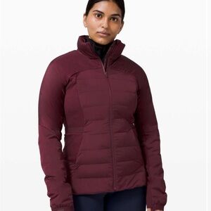 Lululemon Down For It All Jacket Cassis Size 6
